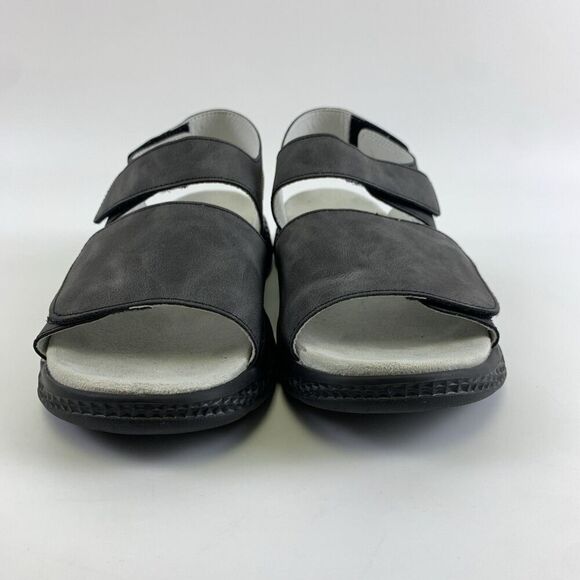 Propet Scottsdale Active Sandal Gray Comfort Adjustable WST003P Womens 8.5 X 2E - Picture 3 of 12